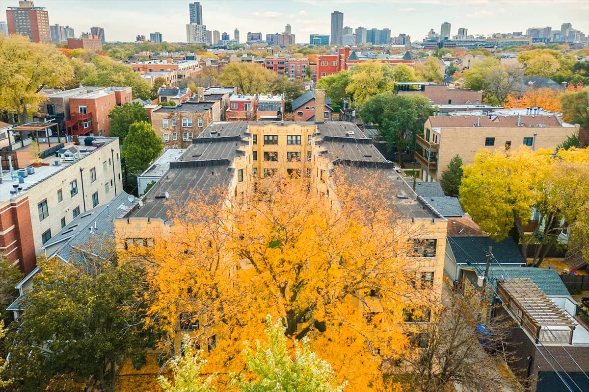 3815-23 N. Greenview Ave apartment building